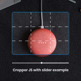 cropper js with slider