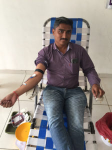 Blood Donation Camp at Software Development Company