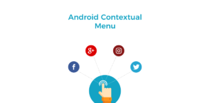 contextual menu in android