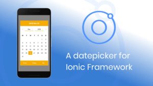 ionic4 datepicker