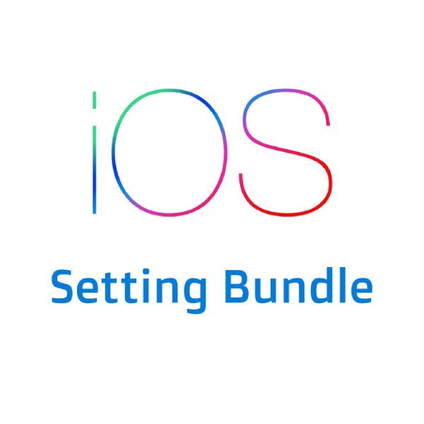 iOS Setting Bundle Integration