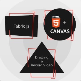 HTML5 Canvas Drawing Recording