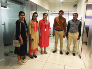 Students visit Logistic Infotech