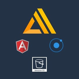 aws amplify angular ionic s3 bucket