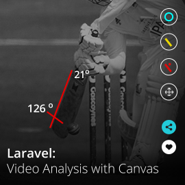 Laravel Video Analysis Canvas