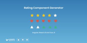 Rating Component Generator Angular Vue React