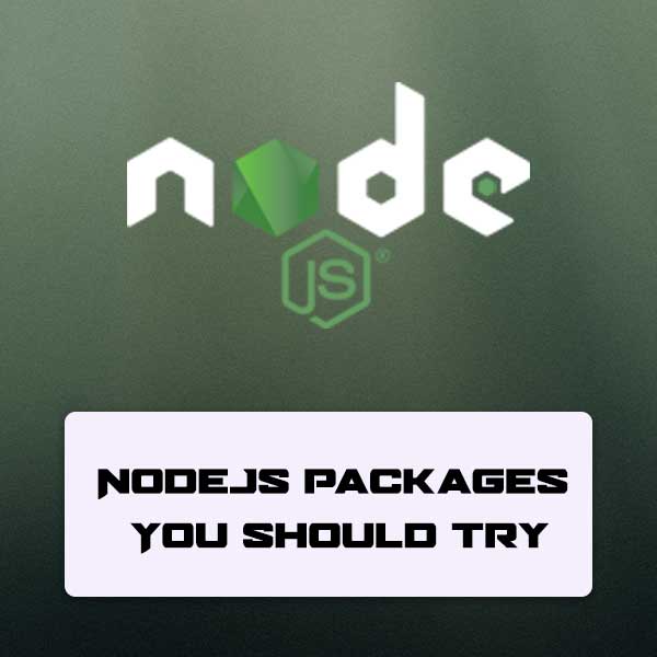 node js packages