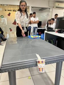 Fun game time with Employees