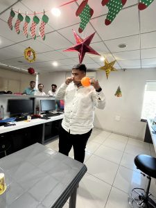 Game time with Employees - Christmas 2022 IT company