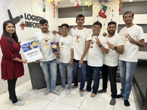 Christmas Craft Competition Winner Team - Logistic Infotech