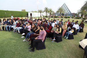 Employees Gathering in IT company