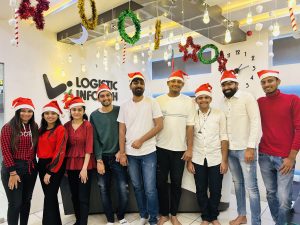 Christmas Celebration at Logistic Infotech Pvt Ltd